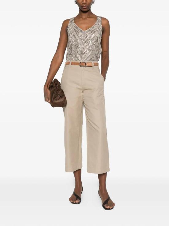 26SS 브루넬로 쿠치넬리 스트레이트 팬츠 ML118P9173C2910 BEIGE - BRUNELLO CUCINELLI