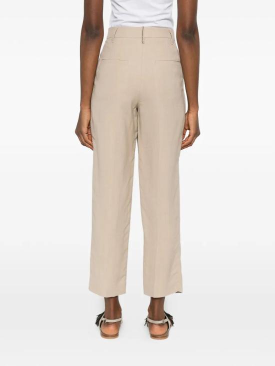 26SS 브루넬로 쿠치넬리 스트레이트 팬츠 MH126P8292C9195 BEIGE - BRUNELLO CUCINELLI