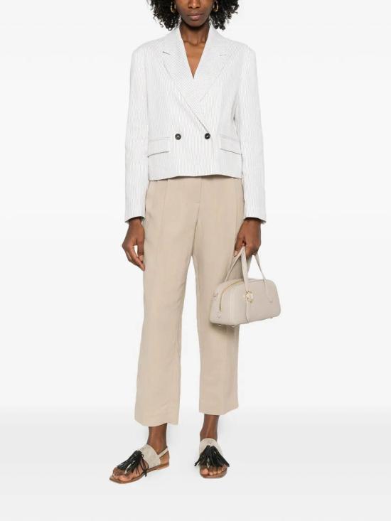26SS 브루넬로 쿠치넬리 스트레이트 팬츠 MH126P8292C9195 BEIGE - BRUNELLO CUCINELLI