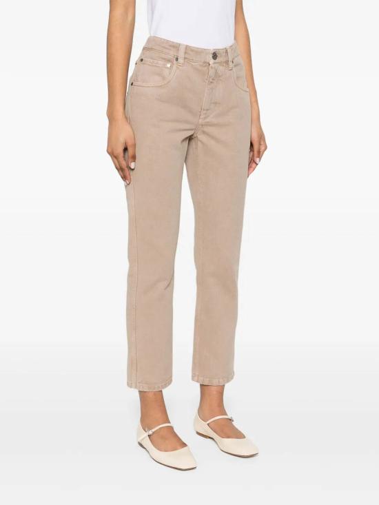 26SS 브루넬로 쿠치넬리 스트레이트 팬츠 M0H81P5847C2910 BEIGE - BRUNELLO CUCINELLI