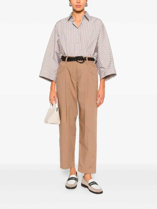 26SS 브루넬로 쿠치넬리 코튼 팬츠 M0H93P8907C9266 BEIGE - BRUNELLO CUCINELLI