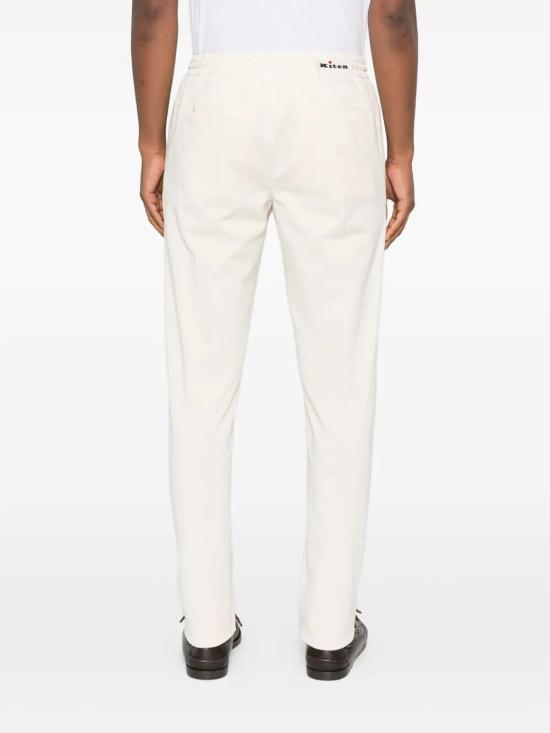 25FW 키톤 스트레이트 팬츠 UP1LACK0106H09000 CREAM - KITON
