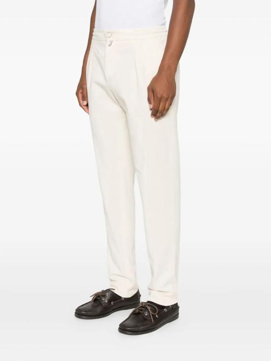 25FW 키톤 스트레이트 팬츠 UP1LACK0106H09000 CREAM - KITON