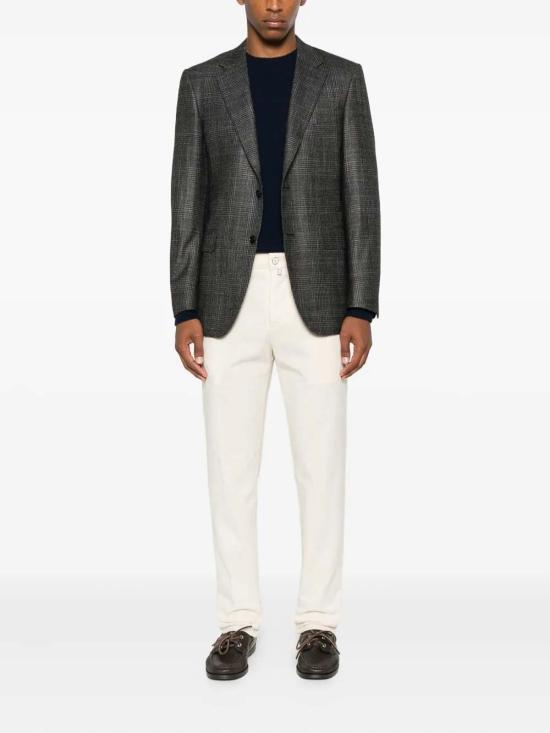 25FW 키톤 스트레이트 팬츠 UP1LACK0106H09000 CREAM - KITON