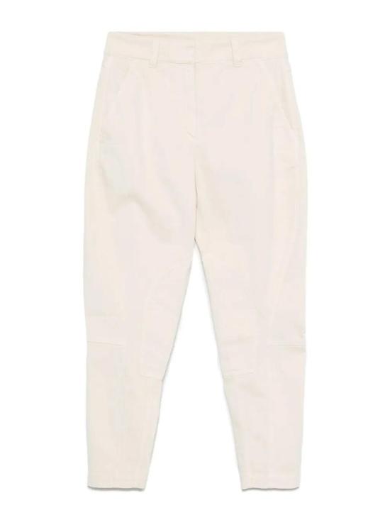 25FW 브루넬로 쿠치넬리 스트레이트 팬츠 MH137P4014C8739 WHITE