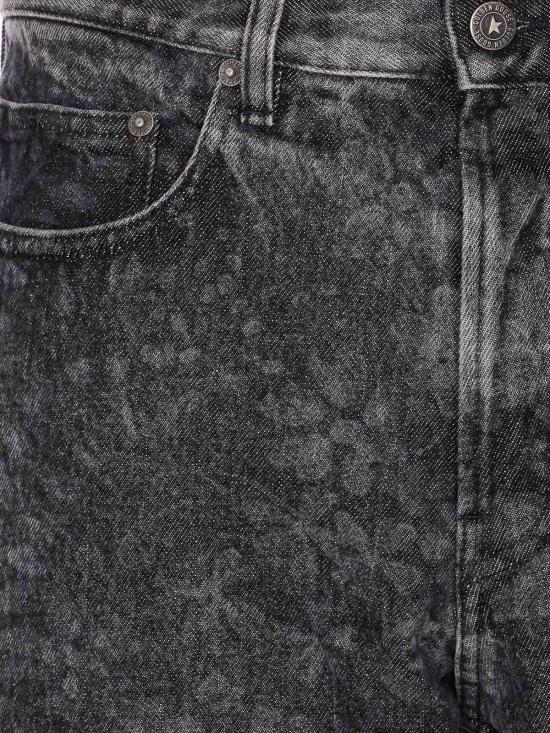 25FW 골든구스 스트레이트 팬츠 GMP01636P00208090497 BLACK - GOLDEN GOOSE