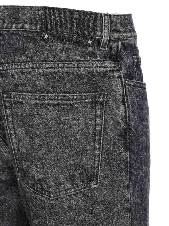 25FW 골든구스 스트레이트 팬츠 GMP01636P00208090497 BLACK - GOLDEN GOOSE