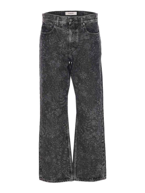 25FW 골든구스 스트레이트 팬츠 GMP01636P00208090497 BLACK