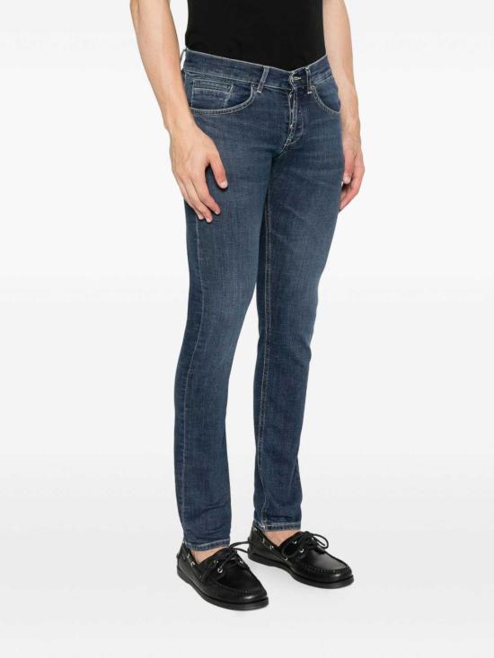 25FW 돈답 스트레이트 팬츠 UP232DSK316UJ12DU800 BLUE - DONDUP