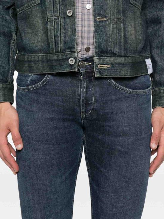 25FW 돈답 스트레이트 팬츠 UP232DSK316UJ12DU800 BLUE - DONDUP