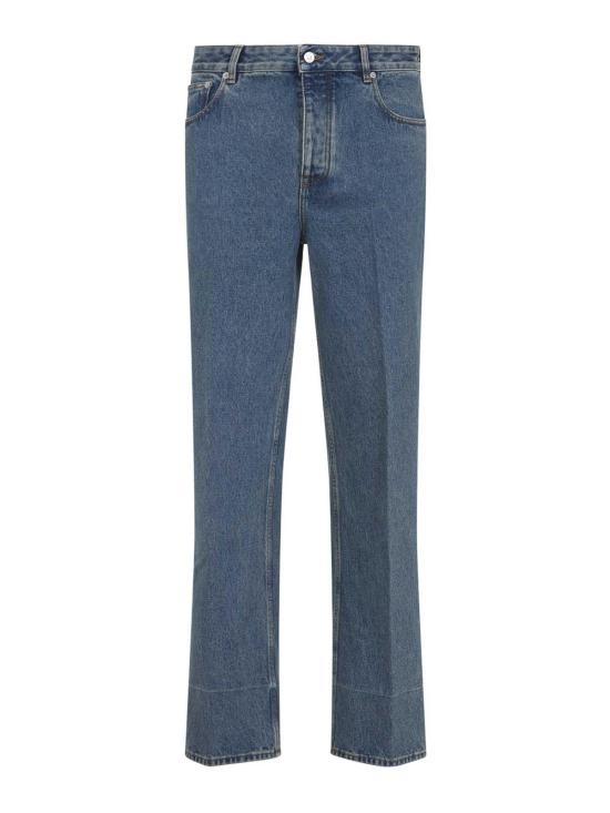 25FW 발렌티노 가라바니 스트레이트 팬츠 7V3DE04QB0W558 MEDIUM WASH