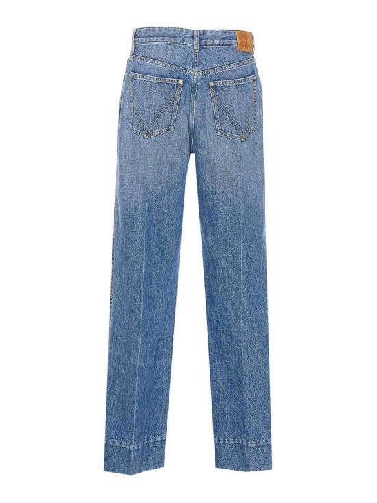 25SS 보테가베네타 스트레이트 팬츠 813509V42W04715 BLUE - BOTTEGA VENETA
