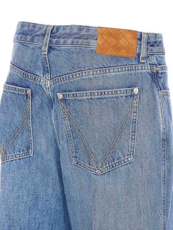25SS 보테가베네타 스트레이트 팬츠 813509V42W04715 BLUE - BOTTEGA VENETA