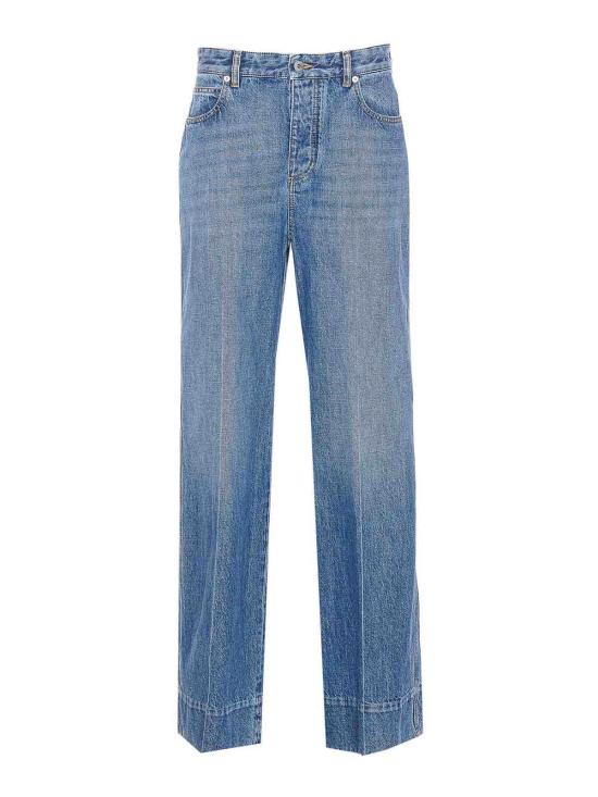 25SS 보테가베네타 스트레이트 팬츠 813509V42W04715 BLUE