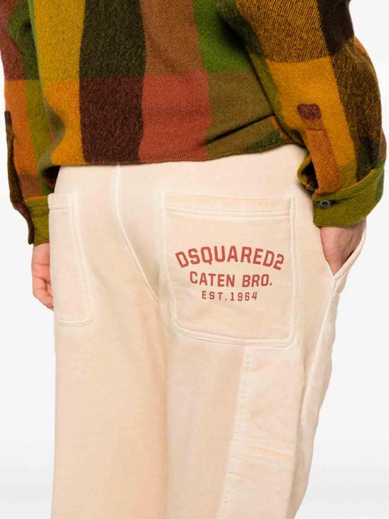25FW 디스퀘어드2 스트레이트 팬츠 S71KB0747S25030104 BEIGE - DSQUARED2