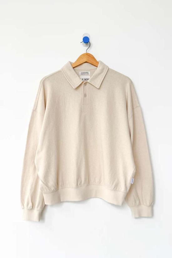  르 본 숍 스웨터 Le Bon Shoppe 폴로 스웨트셔츠 Naturel - Le Bon Shoppe