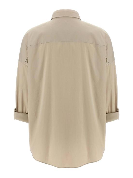25SS 브루넬로 쿠치넬리 코튼 포플린 셔츠 M0091MA636C7498 BEIGE - BRUNELLO CUCINELLI