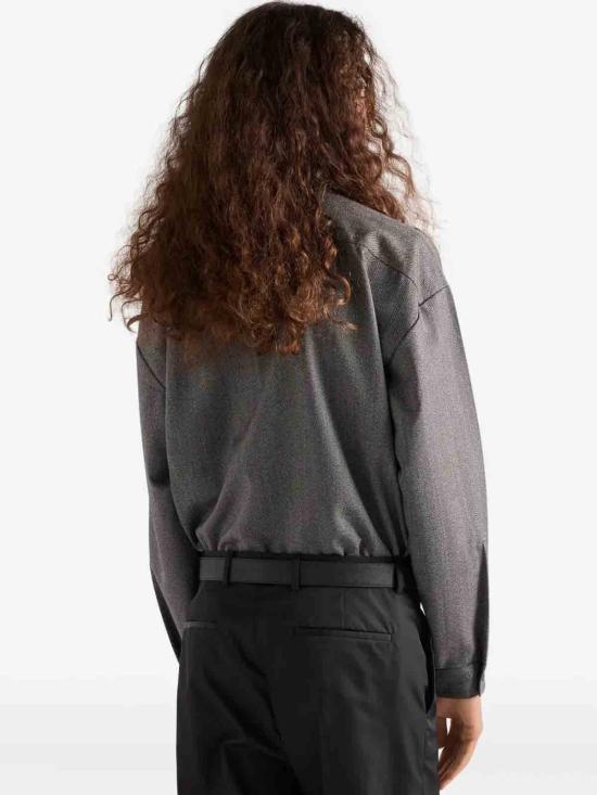 25FW 프라다 긴팔 셔츠 SC82415O1SOOOF0031 GREY - PRADA