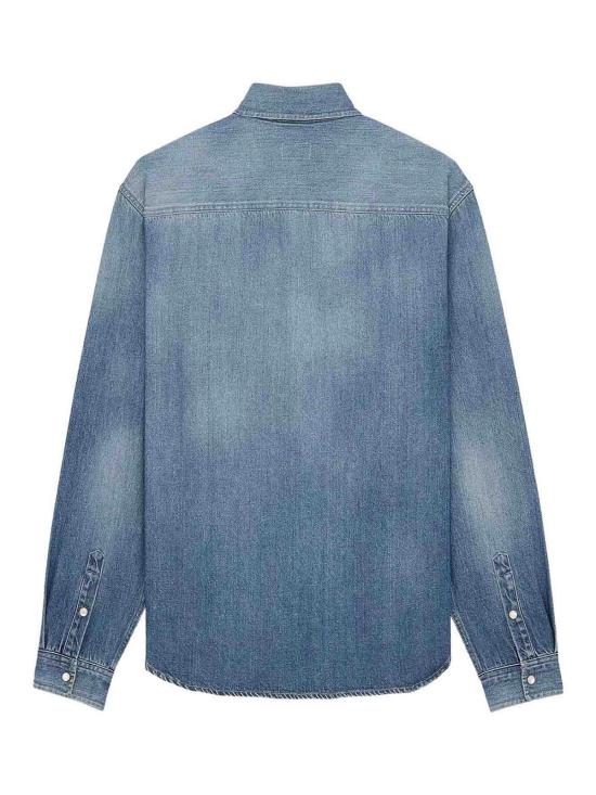 26SS 생로랑 긴팔 셔츠 862246Y29YA4428 BLUE - SAINT LAURENT
