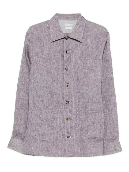 26SS 브루넬로 쿠치넬리 긴팔 셔츠 MM6840648C146 BEIGE