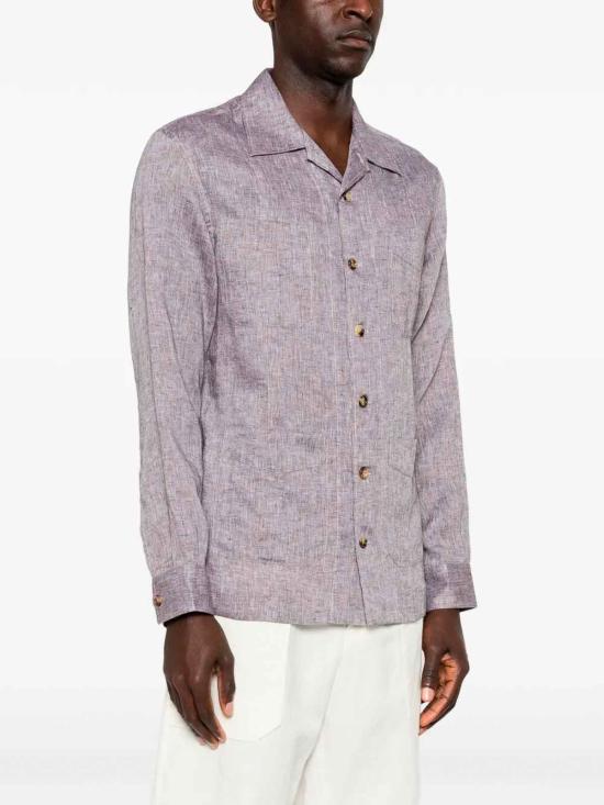 26SS 브루넬로 쿠치넬리 긴팔 셔츠 MM6840648C146 BEIGE - BRUNELLO CUCINELLI
