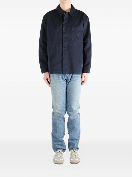 26SS 생로랑 코튼 카산드라 오버셔츠 861004Y04VD5109 BLUE - SAINT LAURENT