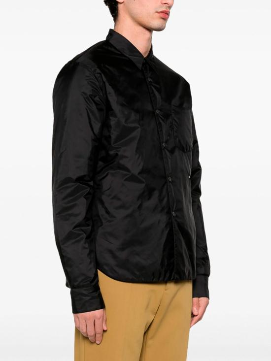 26SS 프라다 리나일론 셔츠 UCN6621WQ9SOOOF0002 BLACK - PRADA