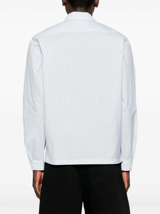 26SS 프라다 코튼 지퍼 셔츠 SC855189HSOOOF0W81 WHITE - PRADA
