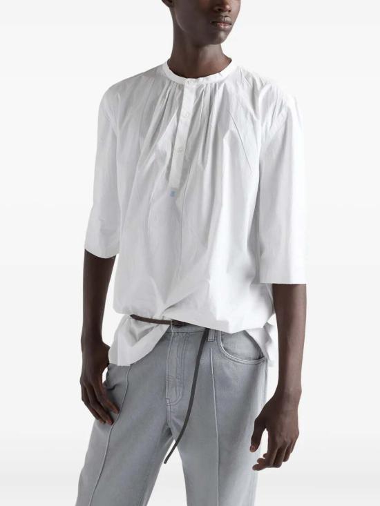26SS 프라다 코튼 셔츠 화이트 UCN64718WOSOOOF0009 WHITE - PRADA