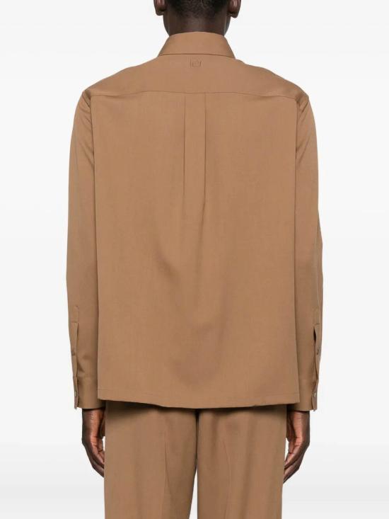 26SS 펜디 긴팔 셔츠 FS1329AU60F0QE1 LIGHT BROWN - FENDI