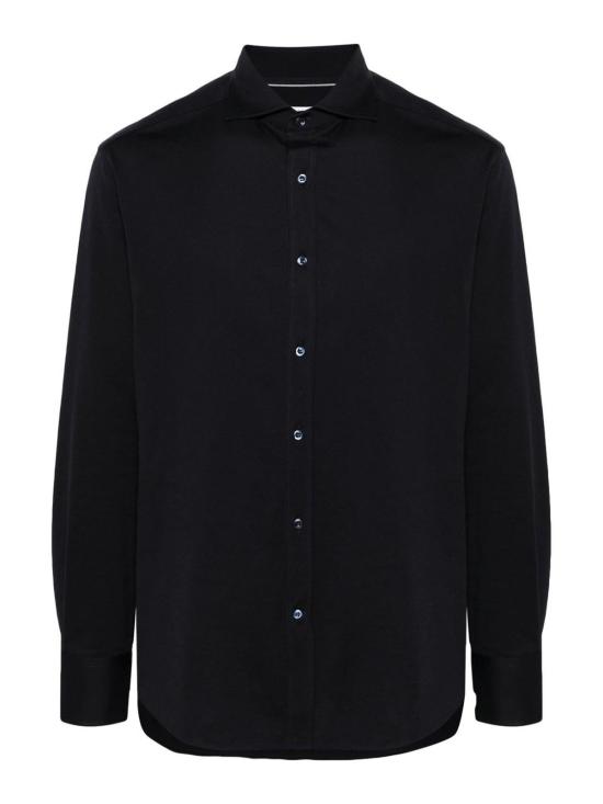 26SS 브루넬로 쿠치넬리 긴팔 셔츠 M0B136686C4425 BLUE