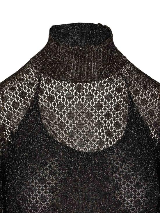 26SS 끌로에 미디 원피스 26SMR036200YY BLACK - CHLOE