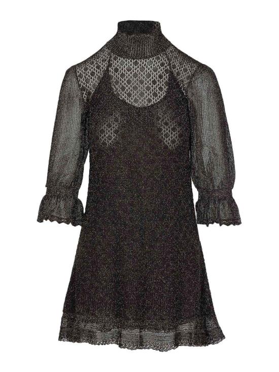 26SS 끌로에 미디 원피스 26SMR036200YY BLACK