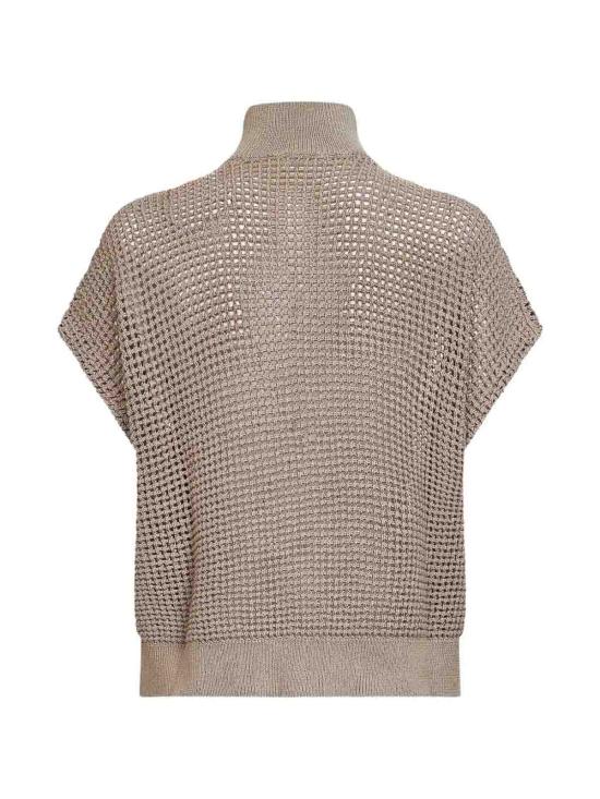 25FW 브루넬로 쿠치넬리 가디건 MDV762136C8588 BEIGE - BRUNELLO CUCINELLI