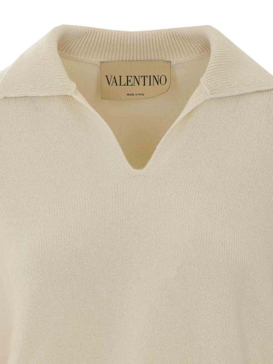 26SS 발렌티노 가라바니 스웨터 KC75GAEW4MM WHITE - VALENTINO GARAVANI