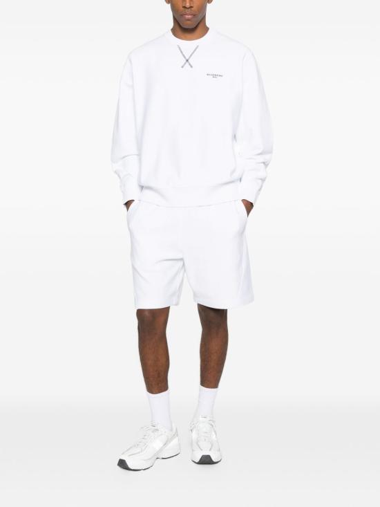 26SS 지방시 후드 티셔츠 BMJ0P63YS1100 WHITE - GIVENCHY