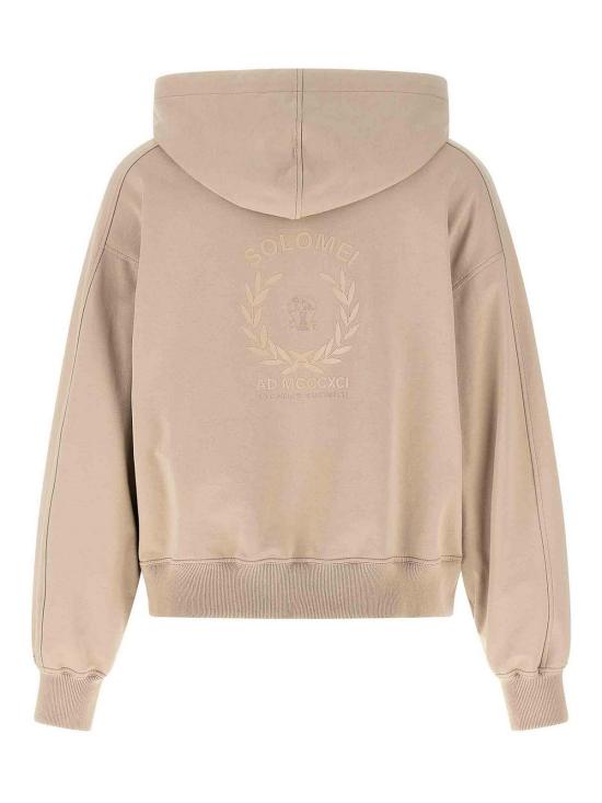 26SS 브루넬로 쿠치넬리 후드 티셔츠 MH827HZ506C9272 BEIGE - BRUNELLO CUCINELLI
