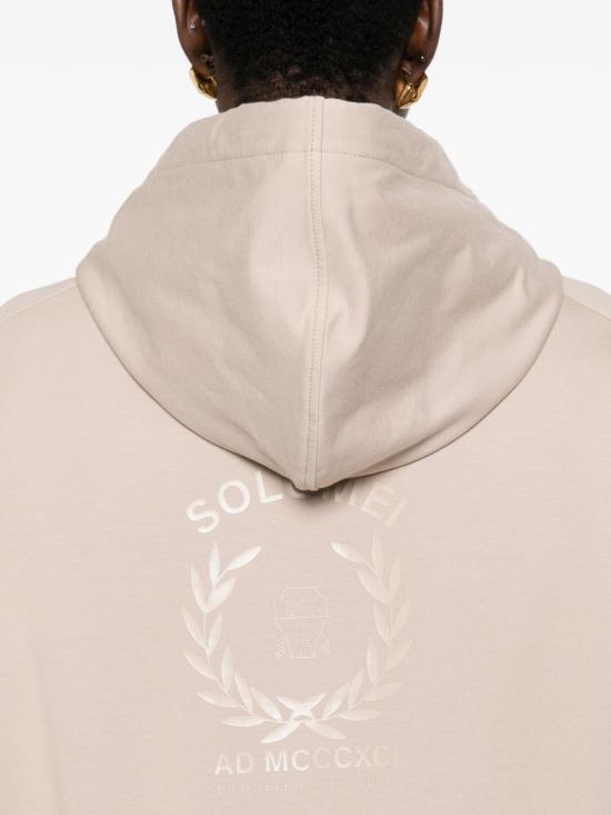 26SS 브루넬로 쿠치넬리 후드 티셔츠 MH827HZ506C9272 BEIGE - BRUNELLO CUCINELLI