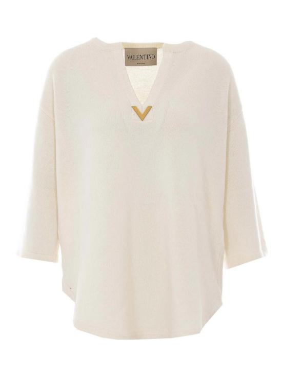 26SS 발렌티노 가라바니 스웨터 KC71YA38A03 WHITE