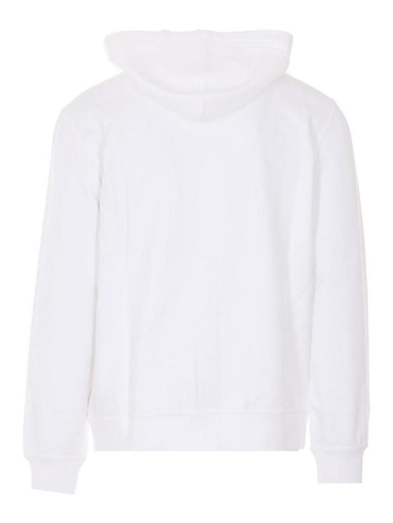 26SS 브루넬로 쿠치넬리 테크노 코튼 플리스 후드 집업 MW8639069GC7220 WHITE - BRUNELLO CUCINELLI