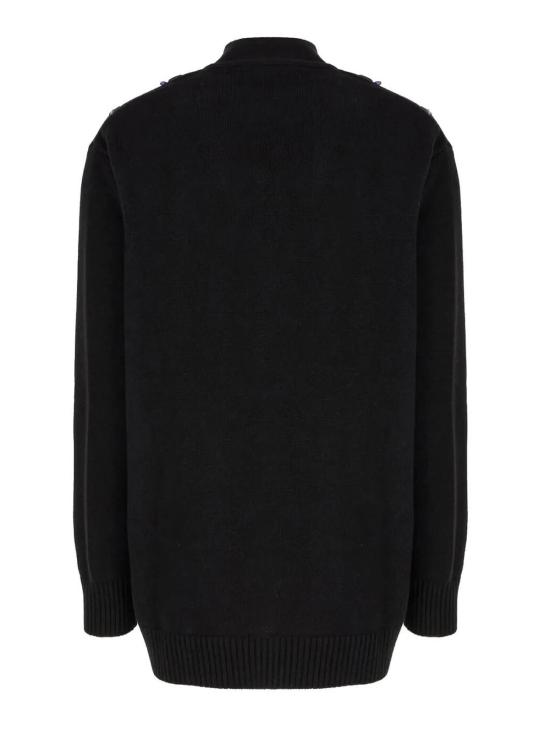 25FW 알베르타 페레티 가디건 93766010555 BLACK - ALBERTA FERRETTI