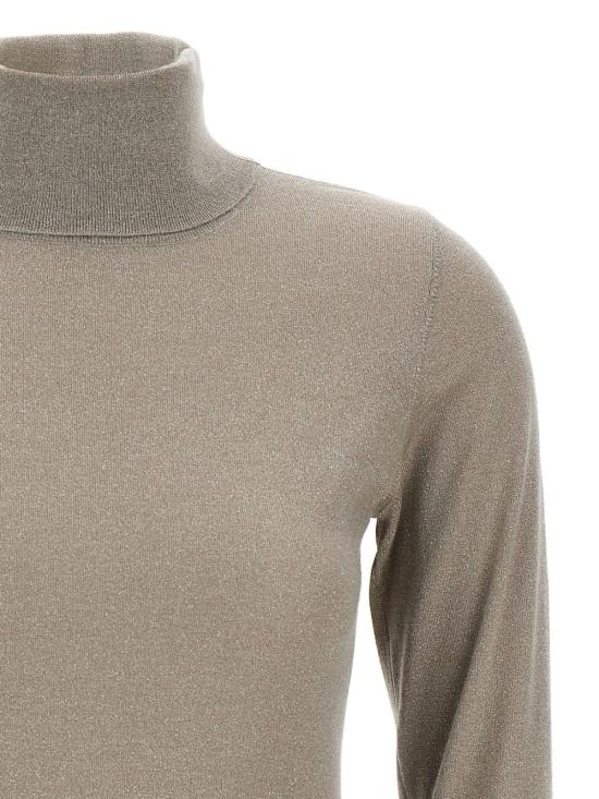 25FW 브루넬로 쿠치넬리 터틀 넥 캐시미어 스웨터 M41800063C9729 TAUPE - BRUNELLO CUCINELLI