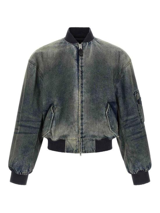 26SS 발렌시아가 더티 스탠다드 봄버 자켓 850058TTW661505 GREY
