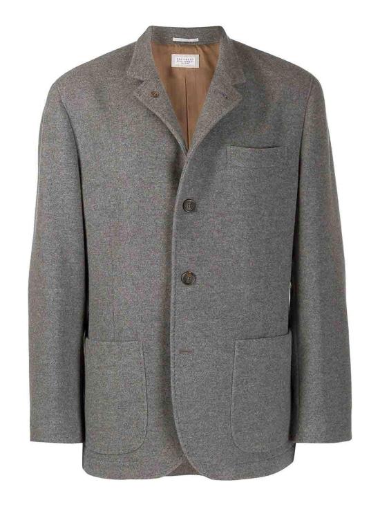  브루넬로 쿠치넬리 자켓 MT4976265C202 GREY