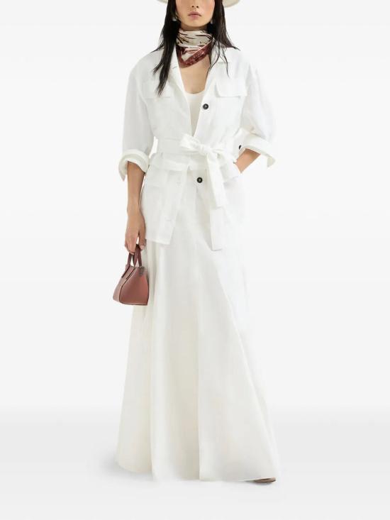 26SS 브루넬로 쿠치넬리 민소매 티셔츠 MF906EV802C600 BEIGE - BRUNELLO CUCINELLI