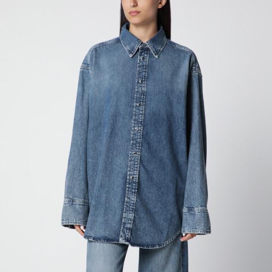 26FW 하이쿠레 셔츠 HEW06106DF188DE L0950 BLUE