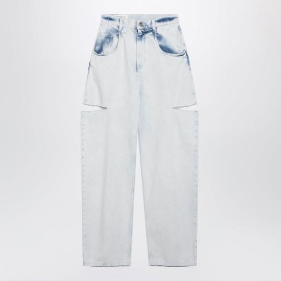 26FW 마르지엘라 스트레이트 팬츠 S51LA0185M30045 961 LIGHT BLUE