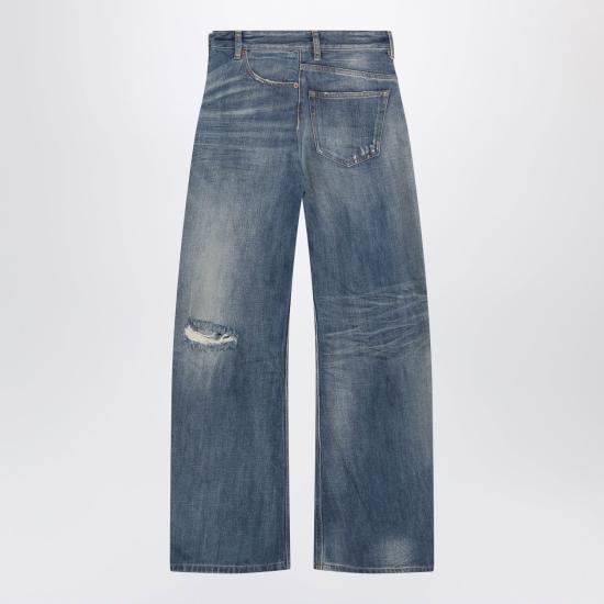 26FW MM6 메종마르지엘라 스트레이트 팬츠 S52LA0243M30054 962 BLUE - MM6 MAISON MARGIELA