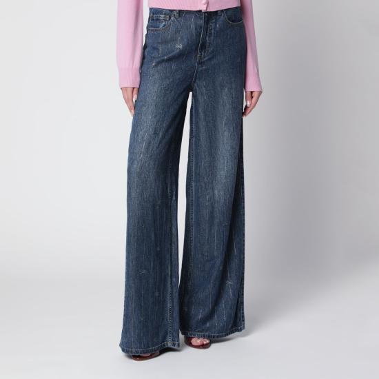 26FW 셀프 포트레이트 스트레이트 팬츠 PF26826PADE BL BLUE