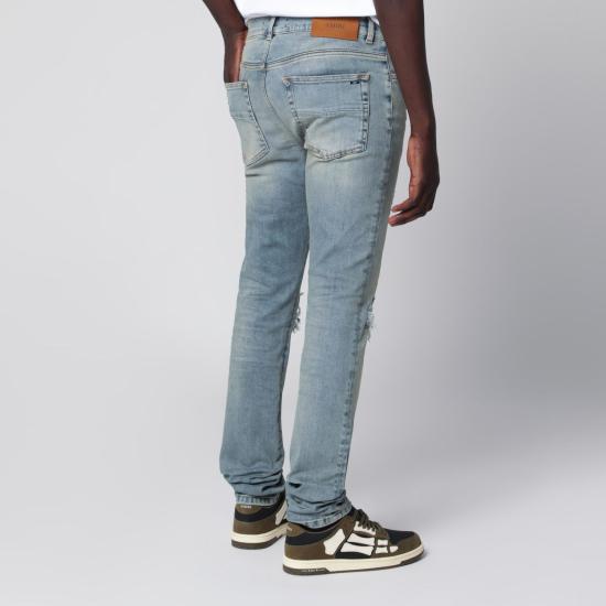 26FW 아미리 스트레이트 팬츠 AMBMJE1152DE 497 LIGHT BLUE - AMIRI